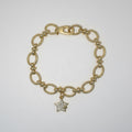 18k Gold filled bracelet w/ star charm