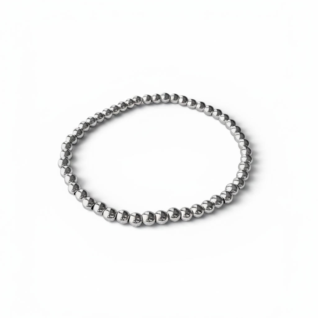 Sterling Silver Beaded Bracelet