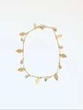 Lauren Gold Filled Leaf Anklet